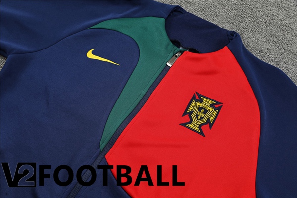 Portugal Training Jacket Suit Royal Blue 2022/2023