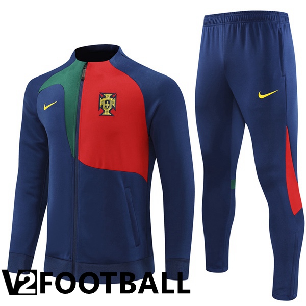 Portugal Training Jacket Suit Royal Blue 2022/2023