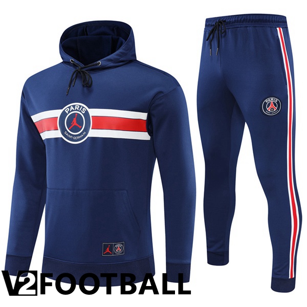 JORDAN Paris Saint Germain Training Tracksuit Hoodie Blue 2022/2023