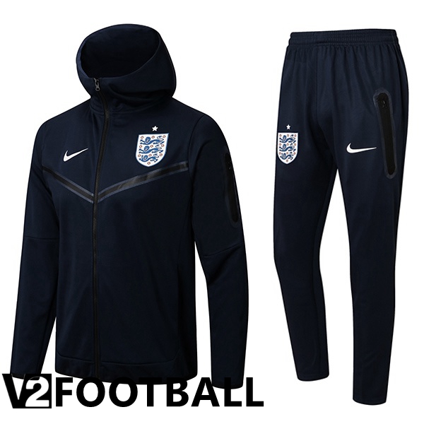 England Training Tracksuit Hoodie Royal Blue 2022/2023