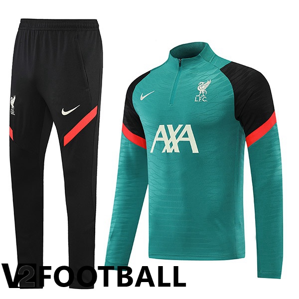 FC Liverpool Training Jacket Suit Green Black 2022/2023