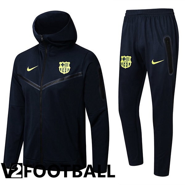 FC Barcelona Training Tracksuit Hoodie Royal Blue 2022/2023