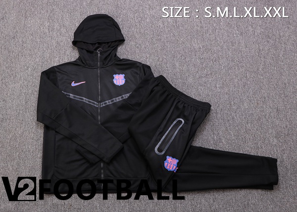 FC Barcelona Training Tracksuit Hoodie Black 2022/2023