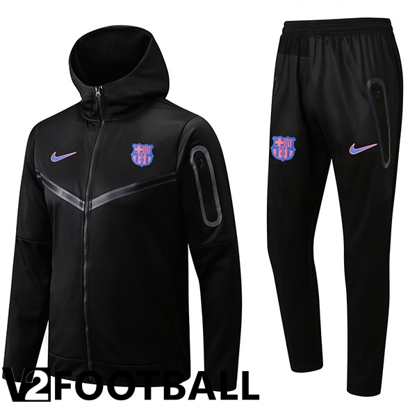 FC Barcelona Training Tracksuit Hoodie Black 2022/2023