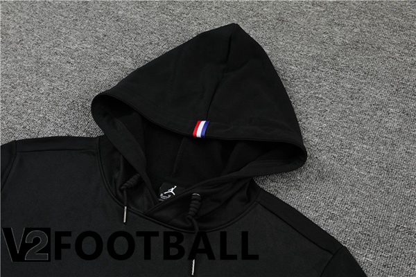 JORDAN Paris Saint Germain Training Tracksuit Hoodie Black 2022/2023