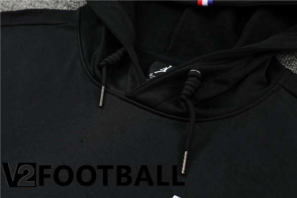 JORDAN Paris Saint Germain Training Tracksuit Hoodie Black 2022/2023