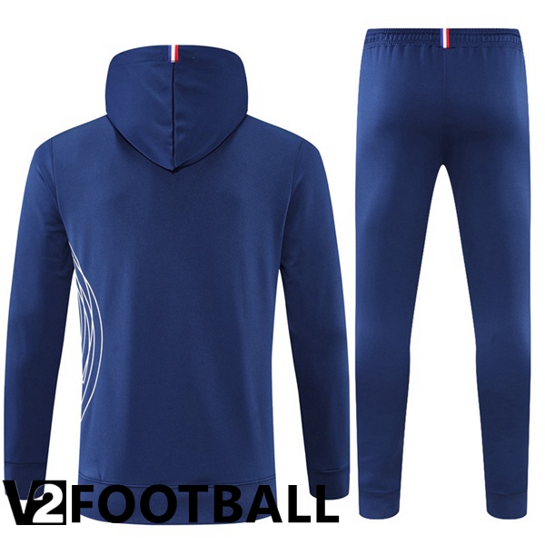 JORDAN Paris Saint Germain Training Tracksuit Hoodie Royal Blue 2022/2023