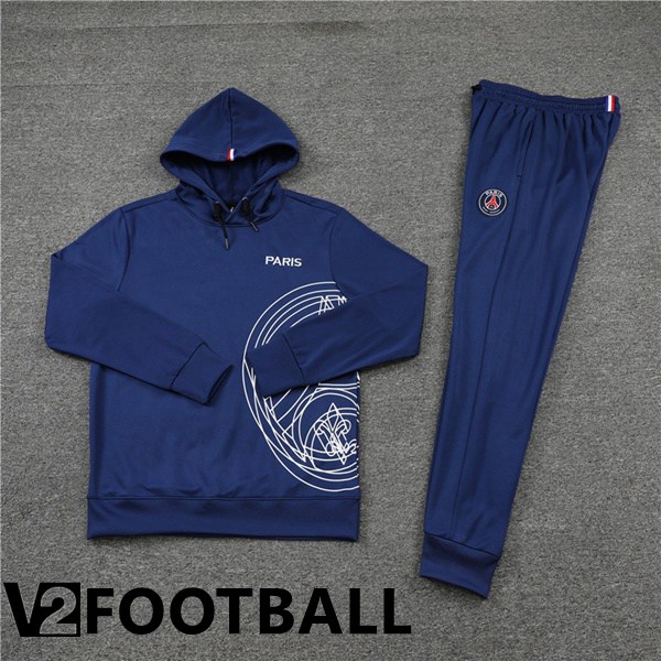 JORDAN Paris Saint Germain Training Tracksuit Hoodie Royal Blue 2022/2023