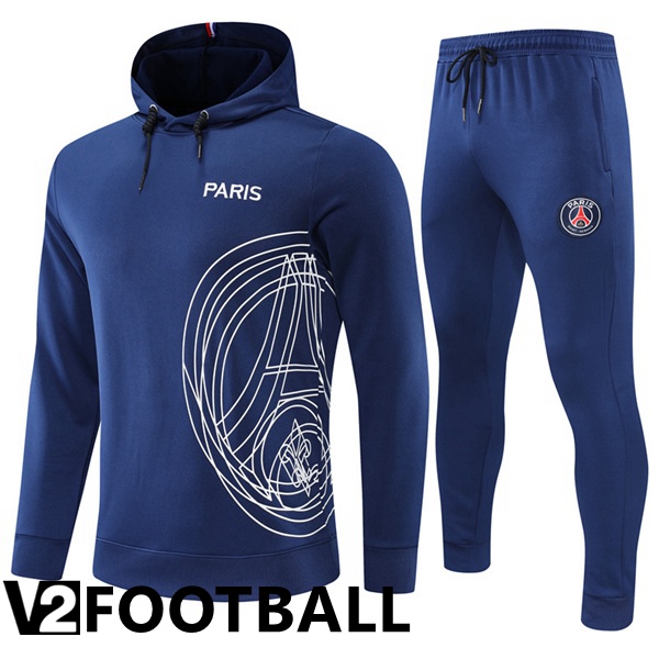 JORDAN Paris Saint Germain Training Tracksuit Hoodie Royal Blue 2022/2023