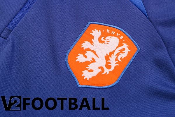Netherlands Training Tracksuit Blue 2022/2023