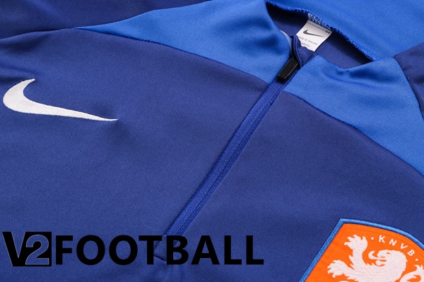 Netherlands Training Tracksuit Blue 2022/2023