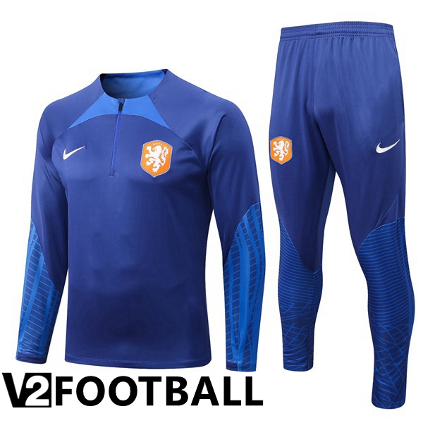 Netherlands Training Tracksuit Blue 2022/2023