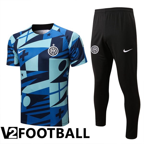 Inter Milan Training T Shirt + Pants Blue 2022/2023