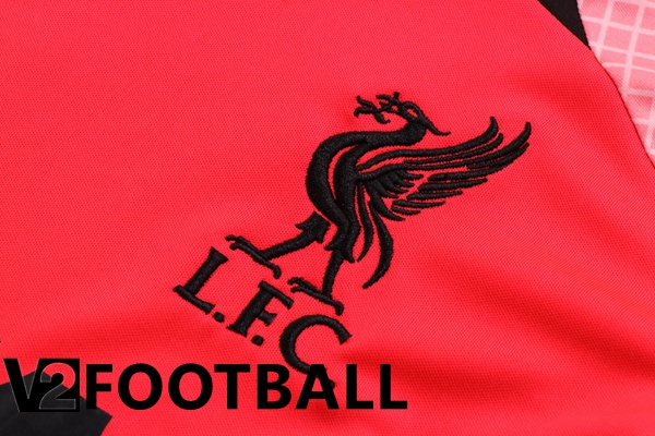 FC Liverpool Training T Shirt + Shorts Red 2022/2023