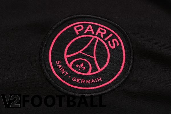 Paris Saint Germain Training T Shirt + Shorts Black 2022/2023