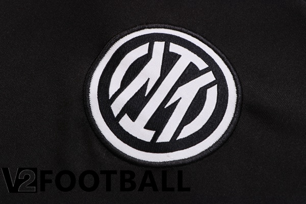 Inter Milan Training T Shirt + Shorts Black 2022/2023