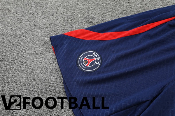 Paris Saint Germain Training T Shirt + Shorts Royal Blue 2022/2023