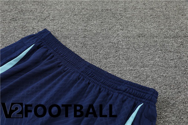 Atletico Madrid Training T Shirt + Shorts Blue 2022/2023