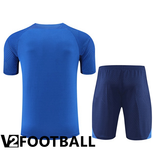 Inter Milan Training T Shirt + Shorts Blue 2022/2023