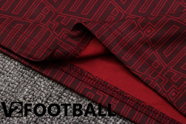 FC Liverpool Training T Shirt + Shorts Red 2022/2023