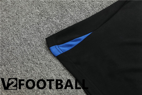 Paris Saint Germain Training T Shirt + Shorts Black 2022/2023
