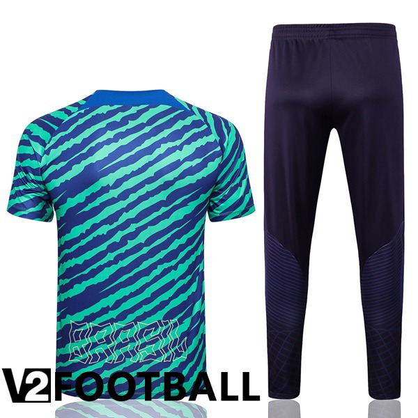 Brazil Training T Shirt + Pants Green 2022/2023