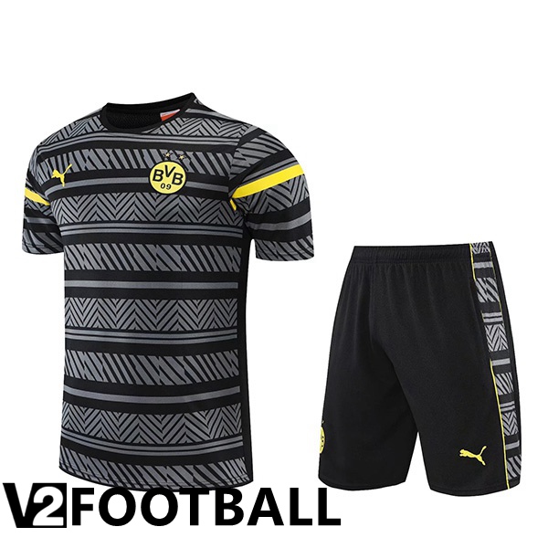 FC Chelsea Training T Shirt + Shorts Black 2022/2023