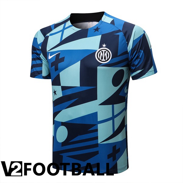 Inter Milan Training T Shirt Blue 2022/2023