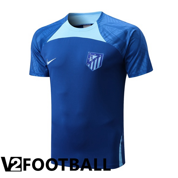 Atletico Madrid Training T Shirt Blue 2022/2023