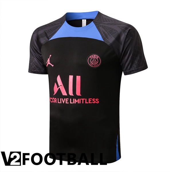 Paris Saint Germain Training T Shirt Black 2022/2023
