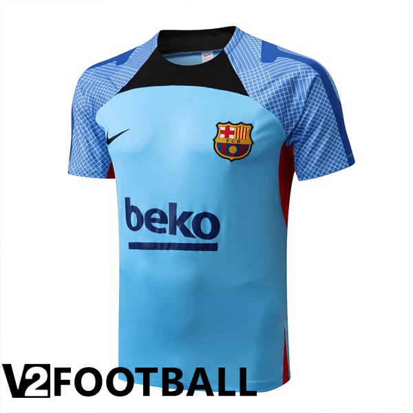 FC Barcelona Training T Shirt Blue 2022/2023