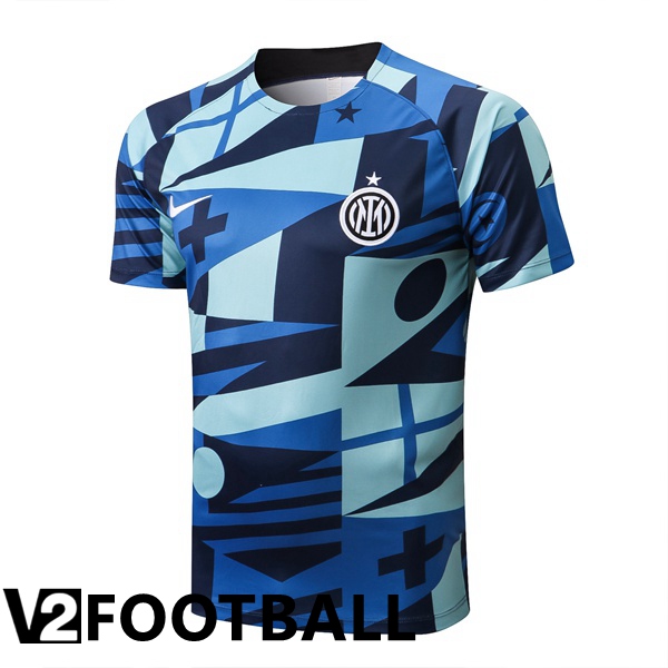 Inter Milan Training T Shirt Blue 2022/2023