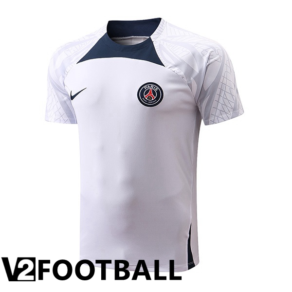 Paris Saint Germain Training T Shirt White 2022/2023