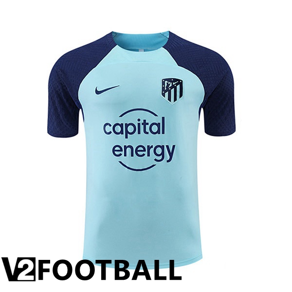 Atletico Madrid Training T Shirt Blue 2022/2023