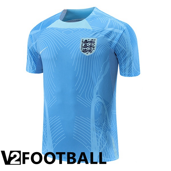 England Training T Shirt Blue 2022/2023