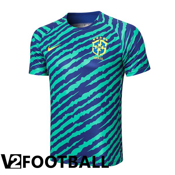 Brazil Training T Shirt Green 2022/2023