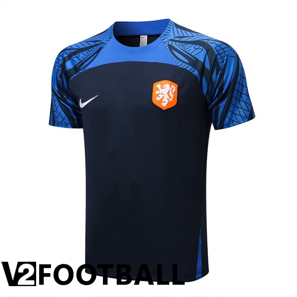 Netherlands Training T Shirt Royal Blue 2022/2023