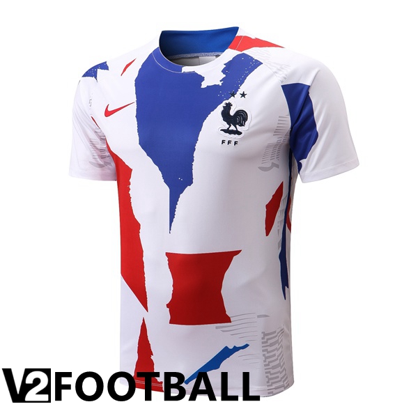 France Training T Shirt White 2022/2023
