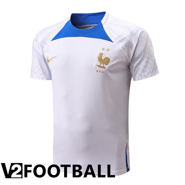 France Training T Shirt White 2022/2023