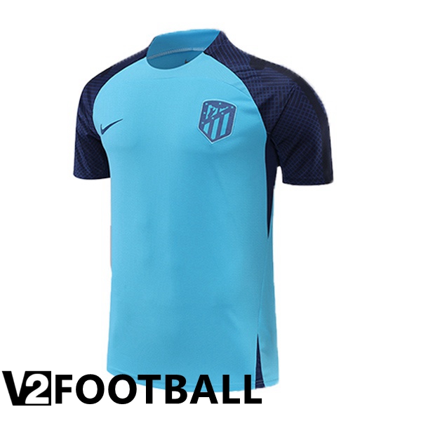 Atletico Madrid Training T Shirt Blue 2022/2023