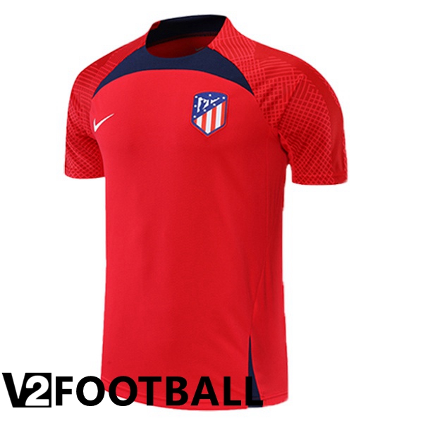 Atletico Madrid Training T Shirt Red 2022/2023