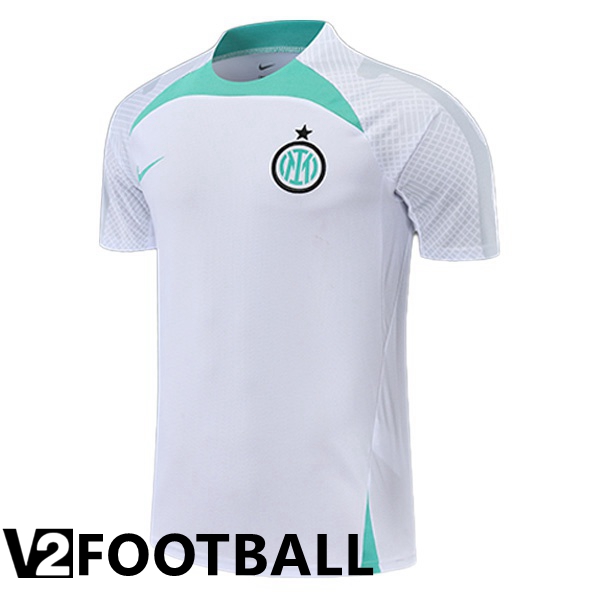 Inter Milan Training T Shirt White 2022/2023