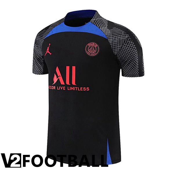 Paris Saint Germain Training T Shirt Black 2022/2023