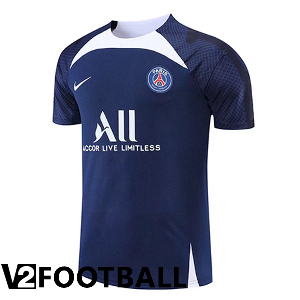 Paris Saint Germain Training T Shirt Royal Blue 2022/2023