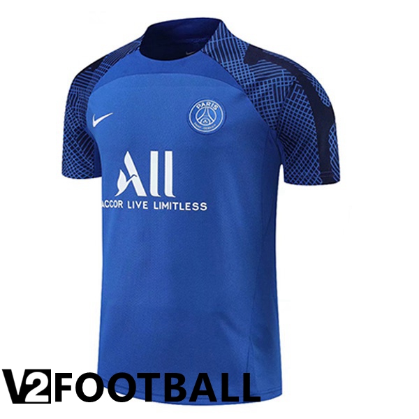 Paris Saint Germain Training T Shirt Blue 2022/2023