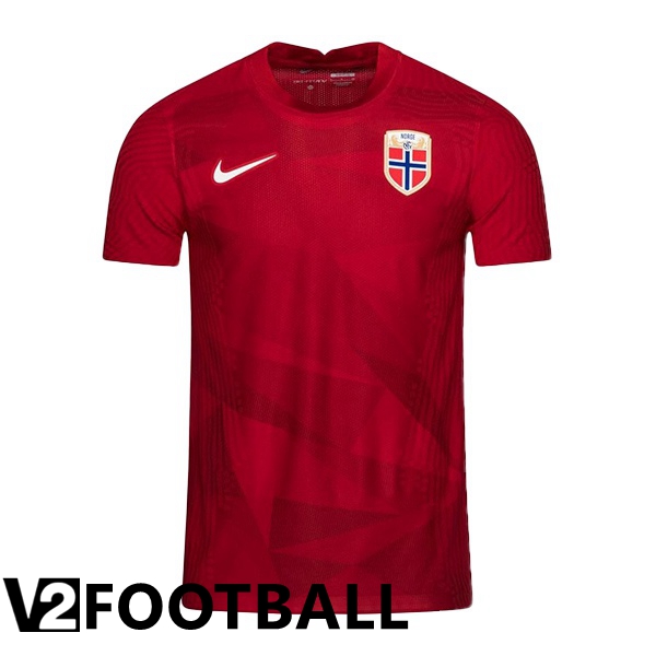 Norway Womens Home Shirts Red Euro 2022