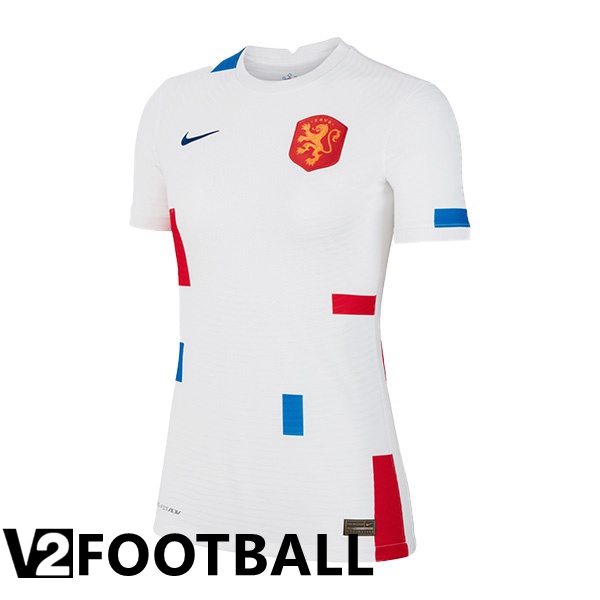 Netherlands Womens Away Shirts White Euro 2022