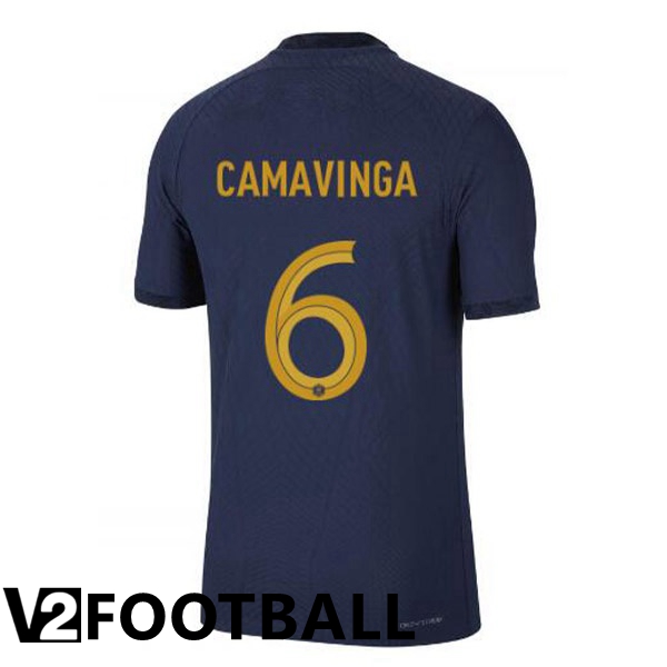 France (CAMAVINGA 6) Home Shirts Royal Blue World Cup 2022