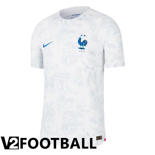 France Away Shirts White 2023/2023