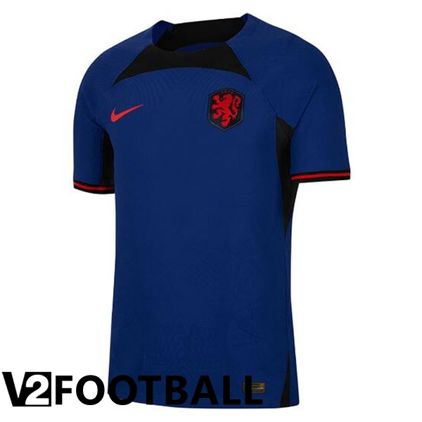 Netherlands Away Shirts Blue 2023/2023